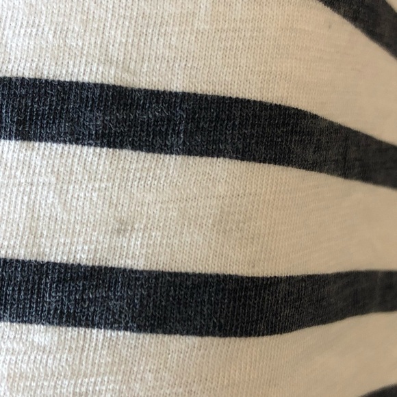 J. Crew Embellished Navy & White Striped Tank Top - Picture 6 of 8